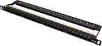 GETFORT PATCH PANEL UTP CAT.5E 24 PORTY 0.5U PGF-5EUTP24-B7 GETFORT (PGF5EUTP24B7)