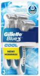 GILLETTE Blue 3 Cool maszynki do golenia jednorazowe 3szt