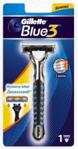 Gillette Blue 3 maszynka do golenia + wkłady do maszynki 1szt.