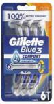 Gillette Blue3 Comfort Jednorazowa maszynka do golenia dla mężczyzn 6szt.