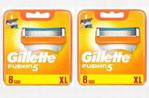 Gillette Fusion 5 Opakowanie 16szt.
