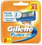 Gillette Fusion Comfortabeler Vs. Mach3 ostrza wymienne 8 szt.