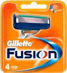 Gillette Fusion ostrza wkłady 4szt 100% Oryginalne