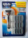 Gillette Fusion Proglide ostrza wymienne 10 Szt + maszynka Fex Ball