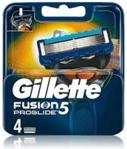 Gillette Fusion Proglide Systemklingen Ostrza Golarki 4 Stk