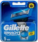 Gillette Gillette, Mach3 Turbo 5, Wkłady Do Maszynki, 5 Sztuk