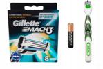 GILLETTE MACH 3 OSTRZA 8szt + MASZYNKA DO GOLENIA