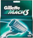 Gillette Mach 3 Wkład do maszynki do golenia 4szt