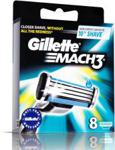 GILLETTE MACH3 GILETTE WKŁADY NOŻYKI OSTRZA 8 SZT