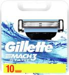 Gillette Mach3 Start Ostrza Wkłady 10 Sztuk