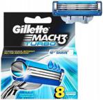 Gillette Mach3 Turbo wkłady do maszynki do golenia 8 sztuk