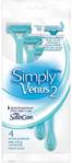 Gillette Simply Venus 2 Maszynki jednorazowe 4szt.