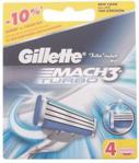 Gillette Wkłady Do Maszynki Do Golenia Mach 3 Turbo Gillette 4Szt