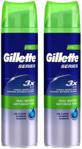 Gillette żel do golenia Series Sensitive 2x200ml