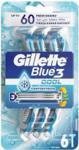 gillette Zestaw Jednorazowych Maszynek Dogolenia Blue 3 Cool 6 szt.