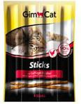 Gimcat Stics Kabanosy Z Drobiem I Wątróbką Przysmaki Dla Kota 20 G