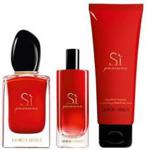 Giorgio Armani Si Passione Pour Femme woda perfumowana 50ml + woda perfumowana 15ml + BODY LOTION 75ml