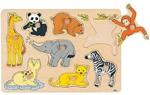 Goki Puzzle Zwierzęta, Drewniane 57906