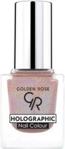 Golden Rose Holographic Nail Color Lakier Do Paznokci 02 10,5Ml