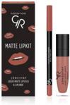 Golden Rose Matte LipKit zestawZastaw Do Ust Warm Sable