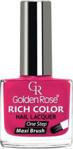 Golden Rose RICH COLOR Nail Lacquer Długotrwały lakier do paznokci 13