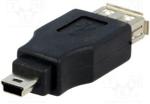 Goobay Adapter USB 2.0 USB A gniazdo, USB B mini wtyk (50970)