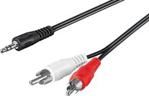 Goobay Przewód Adapter Jack 3,5Mm - 2 X Rca 3M (50196)