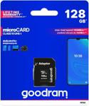 GOODRAM 128GB MICRO CARD cl 10 UHS I + adapter (M1AA-1280R12)