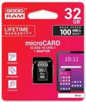 GoodRam microSD 32GB Class 10 UHS-I (M1A00320R12)