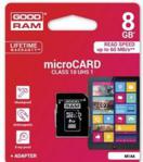 Goodram microSDHC 8GB Class 10 UHS-I (M1AA-0080R11)