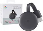 GOOGLE CHROMECAST 3 CYFROWY ODBIORNIK MULTIMEDIALNY HDMI MICRO-USB CZARNY GA00439-DE