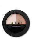 Gosh Matt Duo Eye Shadow Cień do powiek 004 - blue moon 2 g