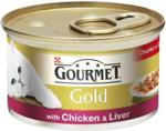 Gourmet Gold Kawałki w Sosie Kurczak z Wątróbką 85g