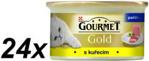 Gourmet Gold Mus z Drobiem 24x85g