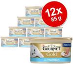 Gourmet Gold Mus z Kaczką i Szpinakiem 12x85g