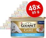 Gourmet Gold Mus z Tuńczykiem 48x85g