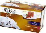 Gourmet Gold Mus z Wołowiną 4x85g