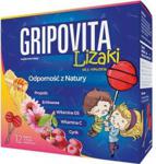 Gripovita Lizaki smak wiśniowy 12 szt.