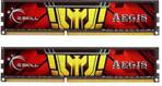 G.Skill Aegis 8GB (2x4GB) DDR3 1333MHz CL9 (F3-1333C9D-8GIS)