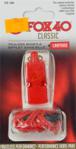 GWIZDEK FOX 40 CLASSIC SAFETY czerwony + SZNUREK 9903-0108
