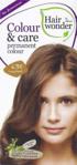 HAIRWONDER COLOUR&CARE Hazelnut 6.35 farba