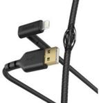 Hama kabel Lightning - USB 1,5m Czarny (187212)