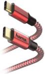 HAMA Reflected USB-C - USB-C 1,5 m Czerwony (183289)