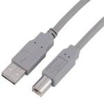 HAMA USB 2.0 A-B 1.8m Szary (29099)