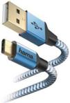 Hama USB A USB C niebieski 1.5m (001782950000)