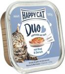 happy cat Duo pasztet wołowina i dorsz 100g