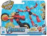 Hasbro Avengers Bend and Flex Iron Man + motocykl F0244