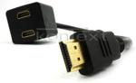 HDMI rozdzielacz na 2 porty GOLD (KX4370)