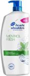 Head & Shoulders Xxl Menthol Fresh Szampon Przeciwłupieżowy 900 Ml