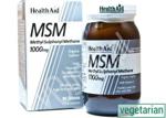 Health Aid MSM 1000mg + Witamina C 90 tabl.